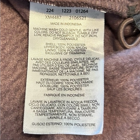 Columbia Men’s Granite Steens Mountain Overlay Fleece Jacket Black/Plum XM4487. - Picture 7 of 12